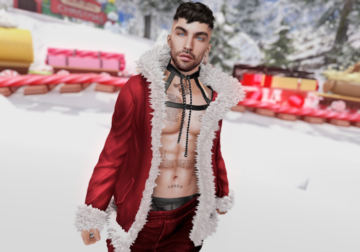 GABRIEL Jacket & Jockstrap Red Rare Outfit (All Sizes)