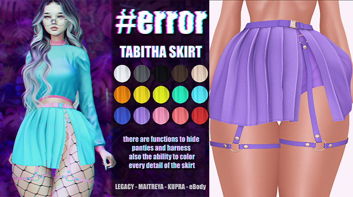 #error - tabitha skirt - viol