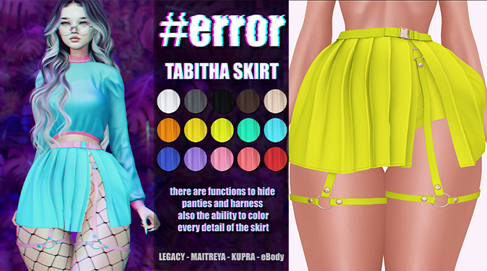 #error - tabitha skirt - toxic