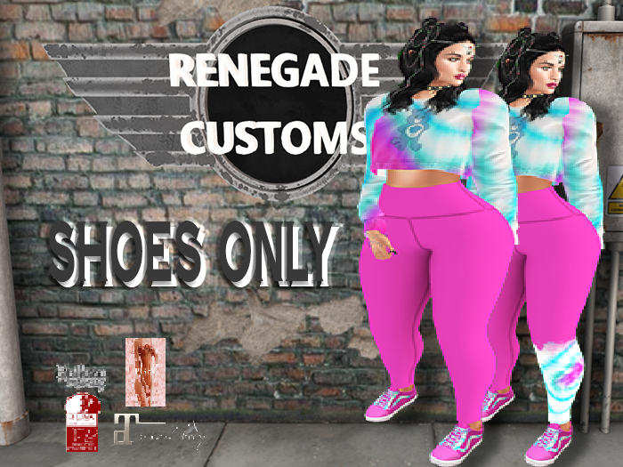 .::RC::. To Dye For Grumpy Bear Sneakers