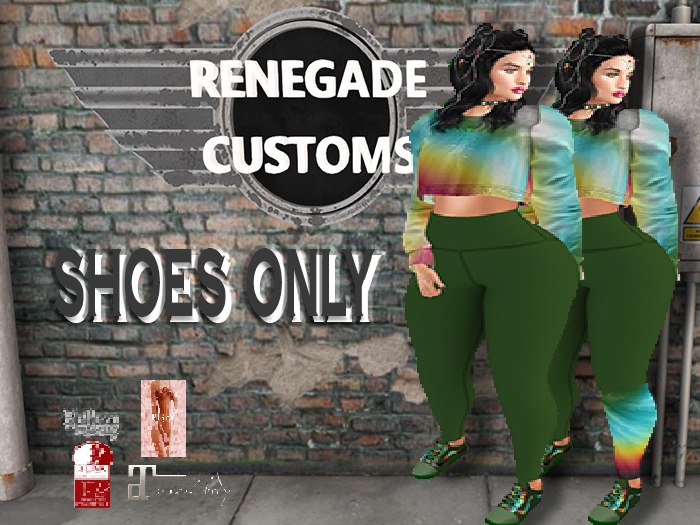 .::RC::. To Dye For Death Fairy Sneakers