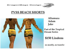 !DMD! PVSS Beach Shorts boxed