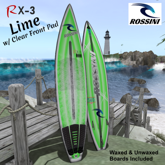 ROSSINI Surf X-3 - Lime -clear