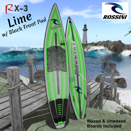 ROSSINI Surf X-3 - Lime -black