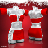 Harmonia Santa Baby Complete Christmas Blouse Skirt Ribbons Red White Outfit Maitreya Legacy Kupra