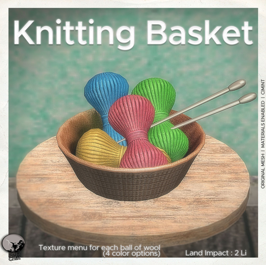 *PC* Knitting Basket