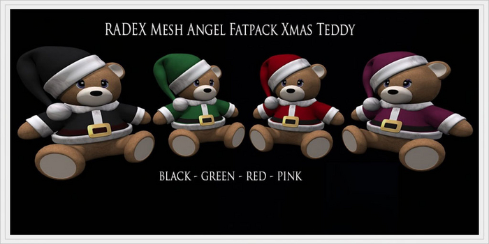 RADEX Mesh Angel Fatpack Xmas Teddy