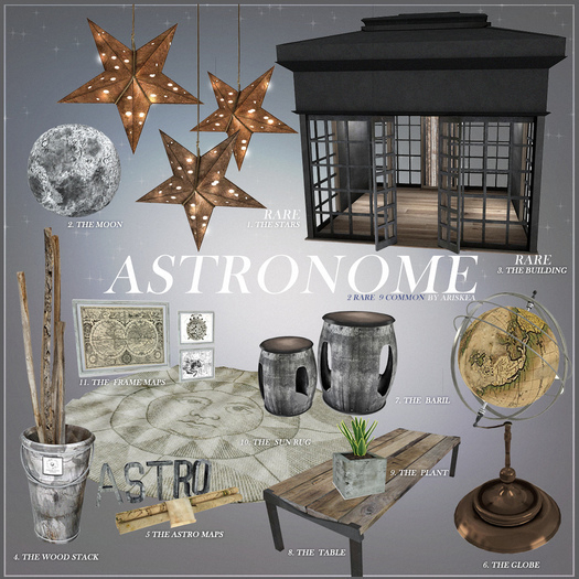 Ariskea [Astronome] The stars RARE