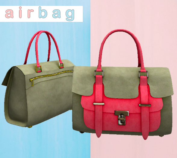 Green & Red Handbag
