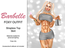 Barbelle Foxy Outfit - Gray