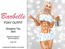 Barbelle Foxy Outfit - Daisy Blue