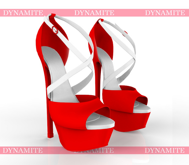 Christmas Santa Heels