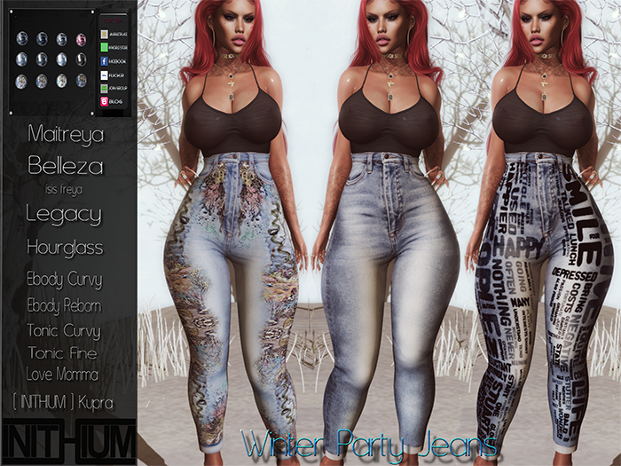[TOXIC BISH] Winter Party Jeans @ HUD