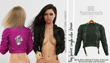 Fay Jacket Green - Maitreya Lara, Lara Petite, Kupra Original, Legacy - FashionNatic