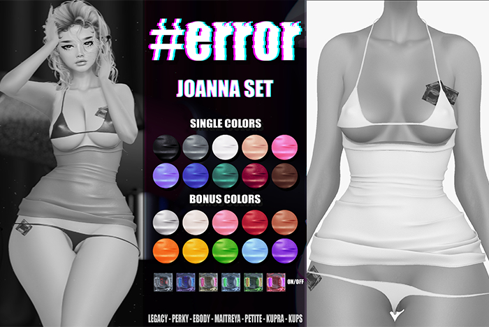 DISH. & #error -  joanna set - demo
