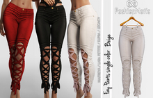 Fay Pants Beige - Maitreya Lara, Lara Petite, Kupra Original, Legacy - FashionNatic