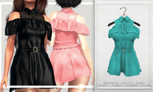 [Aleutia] Sabrina Dress {Boxed} -  Teal