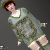 * New Year Sweater * Green Outfit *
