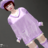 * New Year Sweater * Purple Outfit *