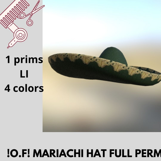!O.F! MariaChi Hat Full perm