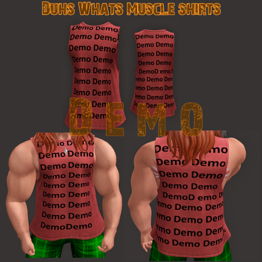 Dw- Muscle Shirt Demo
