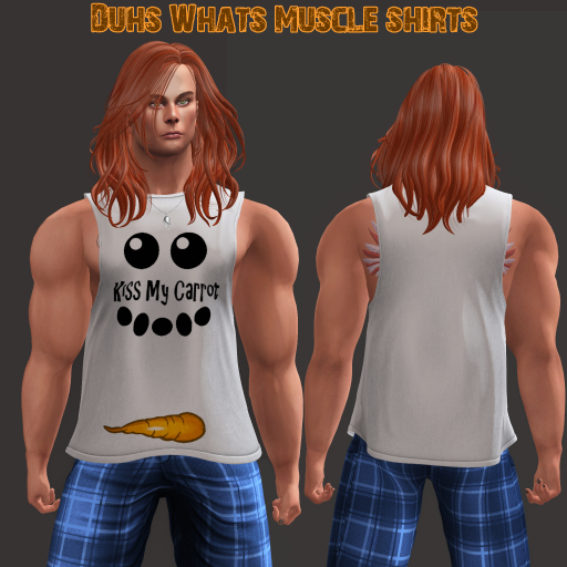 Dw- Kiss My Carrot Muscle Shirt Boxed