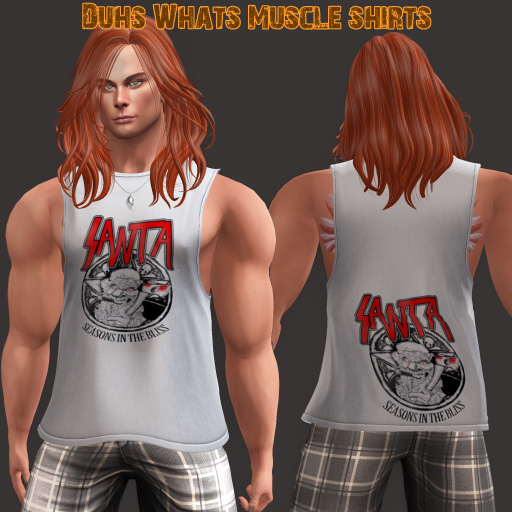 DW Slayer Santa Muscle Shirt