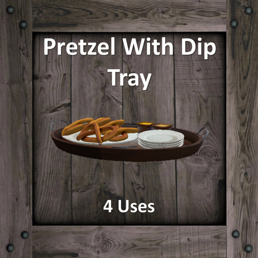 DFS Pretzel With Dip Tray (DFS Texture Only)