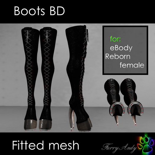 DEMO - Furry Andy - Boots BD - eBody Reborn
