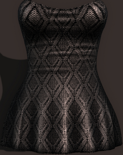 SKBW Knit Dress - Graphite