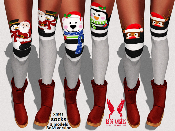 AJ _ socks XMAS_ style BoM