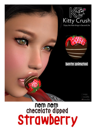 Kitty Crush - nom nom Strawberry 
