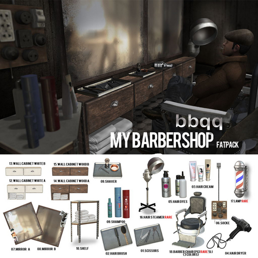 *bbqq*-My Barbershop Fatpack