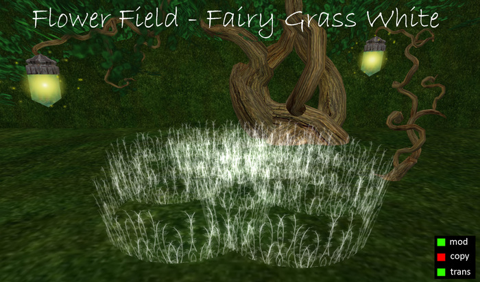 [MC] Flower Field - Fairy Grass White