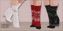 [HC] Dascher Ugly Xmas Sweater Boots Fat Pack for Kupra, Maitreya, Legacy, Belleza, Slink, Tonic, eBody & Signature