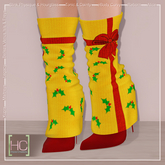 [HC] Dascher Pressie Ugly Xmas Sweater Boots for Kupra, Maitreya, Legacy, Belleza, Slink, Tonic, eBody & Signature