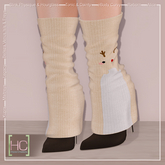 [HC] Dascher Reindeer Ugly Xmas Sweater Boots for Kupra, Maitreya, Legacy, Belleza, Slink, Tonic, eBody & Signature
