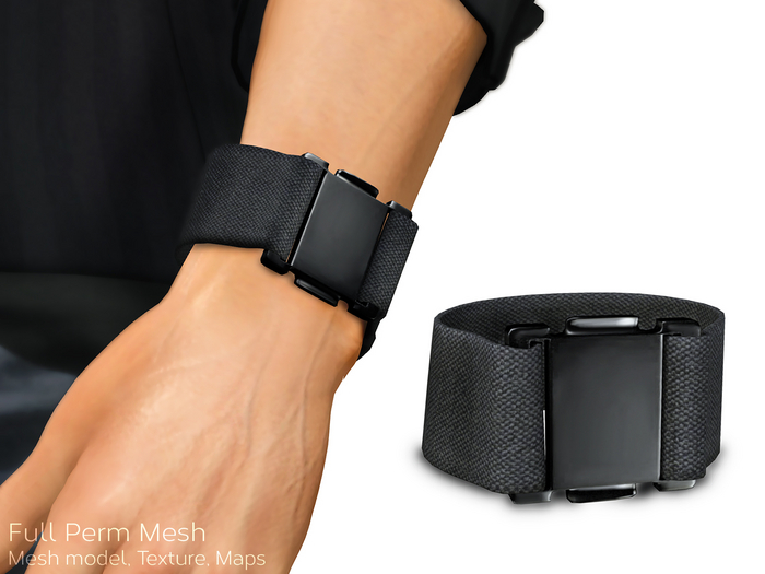 Full Perm Mesh Hand Cuff Wrist band - Bracelet - Non-rigged