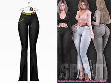 SPIRIT - Edison jeans [BLACK]