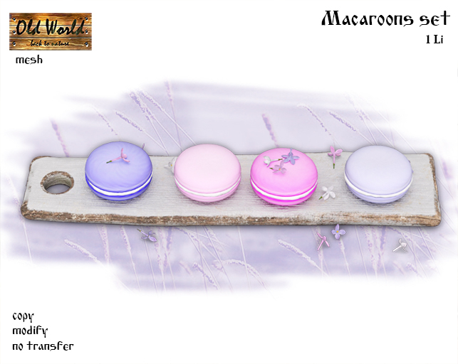 Macaroons set - Old World