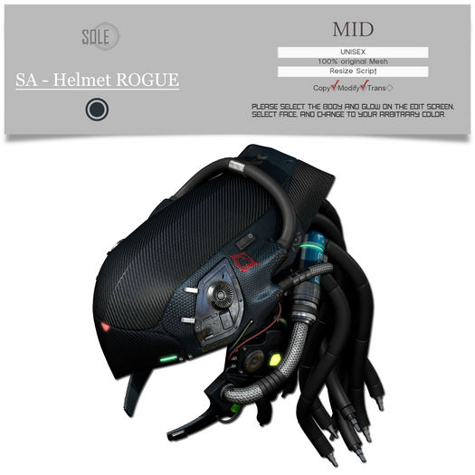 :::SOLE::: SA - Helmet ROGUE (MID)