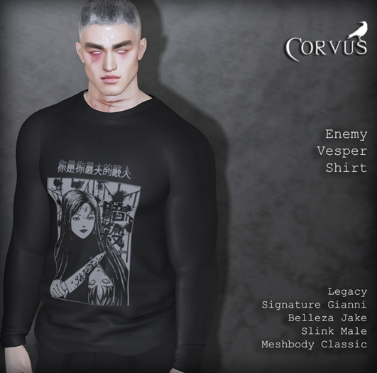 Corvus : Enemy Vesper Shirt
