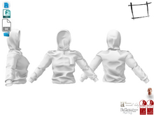 Dae Obj FBX For Female Hooded Sports Top Maitreya, Slink (Physique,Hourglass), Belleza, Legacy
