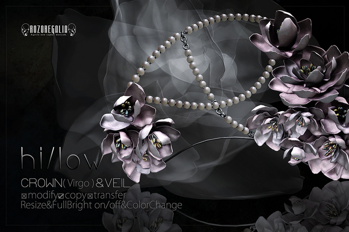 ROZOREGALIA_hi/low*CROWN(Virgo)&VEIL