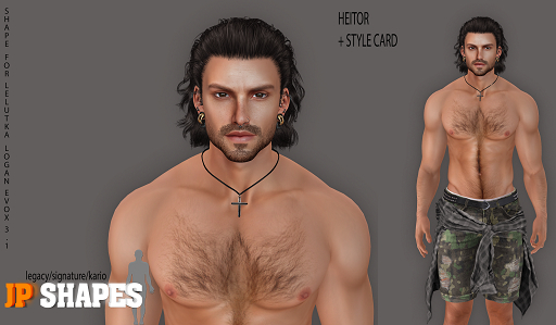 JP SHAPES-HEITOR(LELUTKA LOGAN EVOX 3.1/LEGACY/SIGNATURE/KARIO