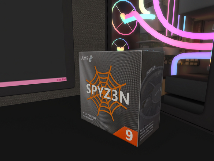 AME SPYZ3N CPU Decor box
