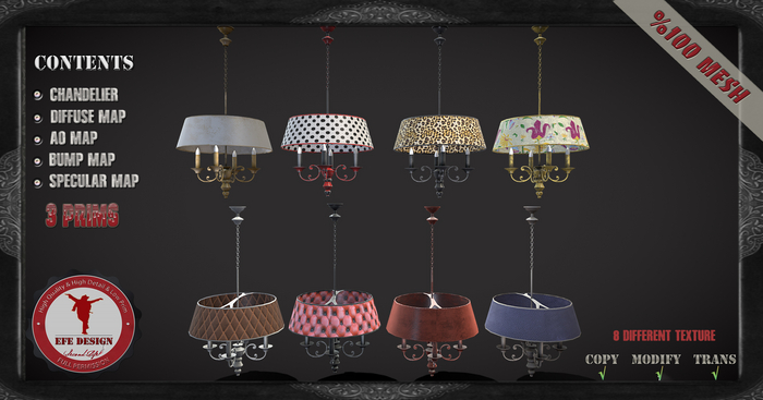 (Efe Design) Chandelier Premium Fatpack Fullperm 