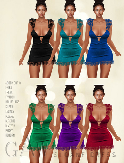 GAW Sloane Dress FATPACK