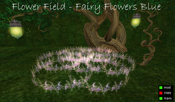 [MC] Flower Field - Fairy Flowers Blue