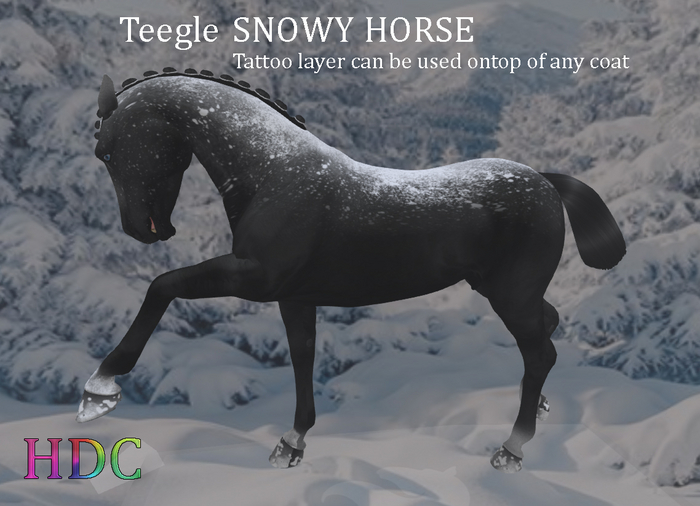 Teegle Snowy Coat Tattoo